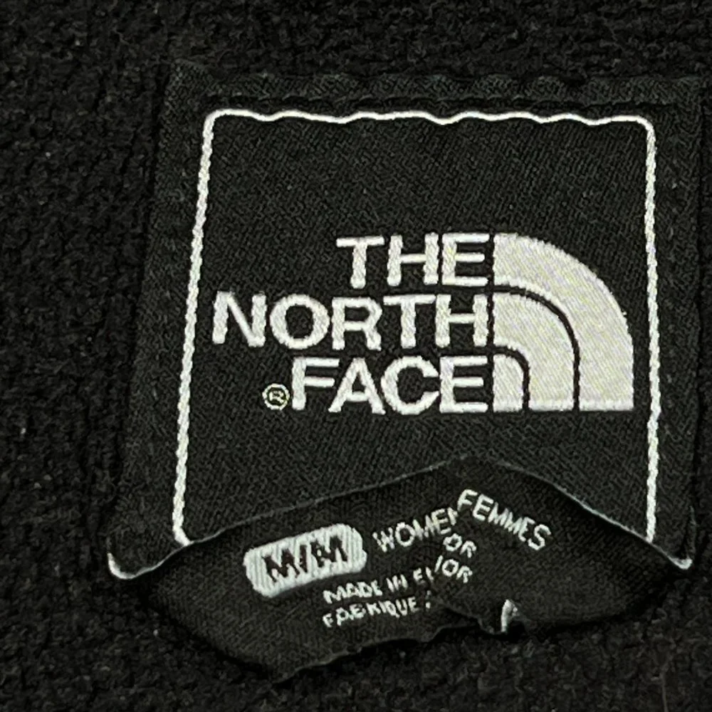 The North‎ Face Denali Jacket Womens Medium Black Full Zip Fleece Polartec